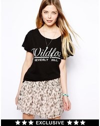 Wildfox Couture Wildfox T Shirt With Beverley Hills Logo To Asos