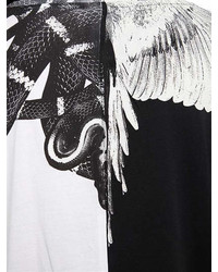 Marcelo Burlon County of Milan Wings Snake Cotton Jersey T Shirt