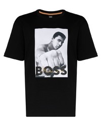 BOSS X Ali Goat Graphic Print T Shirt