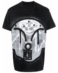 Givenchy X Chito Spray Paint Effect T Shirt