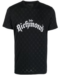 John Richmond X Playboy Logo Print T Shirt