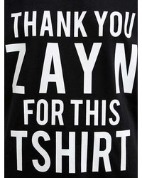 Zayn Printed Cotton Jersey T Shirt