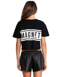 Lovers + Friends Babe Magnet Cropped Tee