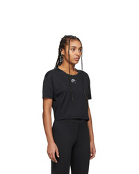 Nike Black Air Crop T Shirt