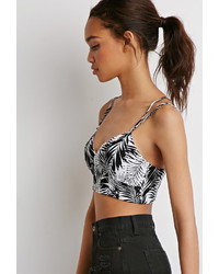 Forever 21 Tropical Cami Crop Top
