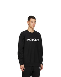 Moncler Genius 2 Moncler 1952 Black Fleece Logo Sweatshirt