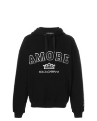 Dolce & Gabbana Amore Appliqu Hoodie