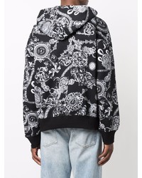 VERSACE JEANS COUTURE Baroque Print Pullover Hoodie