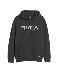 RVCA Big Logo Hoodie In Black At Nordstrom