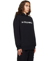 A-Cold-Wall* Black Bonded Hoodie