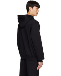 Helmut Lang Black Cotton Hoodie