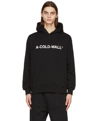 A-Cold-Wall* Black Essential Logo Hoodie