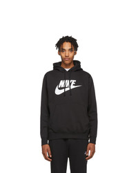 Nike Black Fleece Sportswear Club Hoodie
