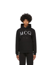 McQ Alexander McQueen Black Logo Hoodie