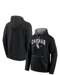 FANATICS Branded Blackgray Chicago White Sox Ultimate Champion Logo Pullover Hoodie