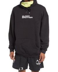 Blood Brother Chambers St 1072 Logo Hoodie With Face Cover