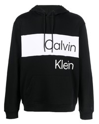 Calvin Klein Jeans Colour Block Logo Print Hoodie