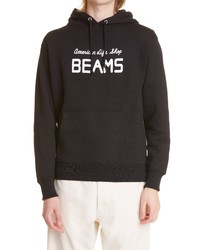 Beams Plus Cotton Logo Hoodie