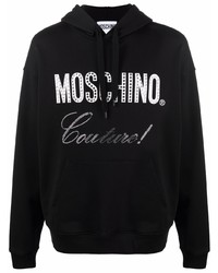 Moschino Couture Crystal Embellished Hoodie