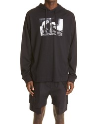 1017 Alyx 9Sm Double Image Graphic Hooded Tee