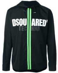 DSQUARED2 Logo Zipped Up Hoodie