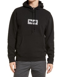 Obey Eyes Logo Patch Hoodie