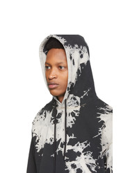Cmmn Swdn Grey And Black Shawn Hoodie