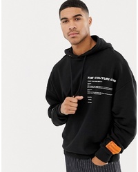 The Couture Club Hoodie In Black With