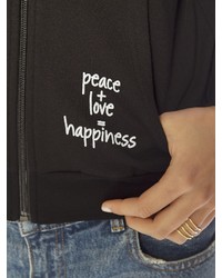 Peace Love World I Am Peace Zip Hoodie