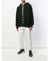 D.GNAK Lace Up Hoodie