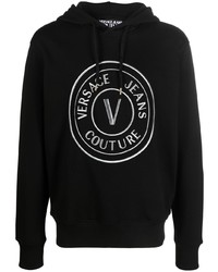 VERSACE JEANS COUTURE Logo Drawstring Hoodie
