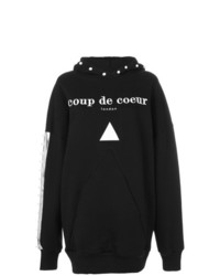 Coup De Coeur Logo Hooded Sweatshirt