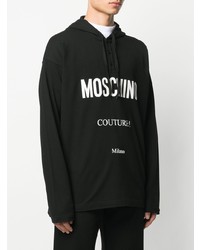 Moschino Logo Print Hoodie