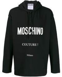 Moschino Logo Print Hoodie