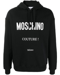 Moschino Logo Print Hoodie