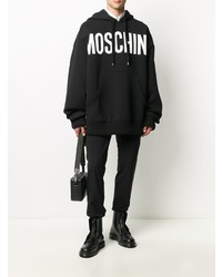 Moschino Logo Print Oversized Hoodie