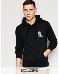 Franklin & Marshall Over Head Hoodie With Back Print To Asos
