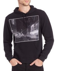 Rosser Riddle Broadway At Night Hoodie