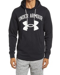 Under Armour Ua Logo Graphic Hoodie In Black At Nordstrom