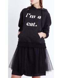 Wildfox Couture Wildfox Guess What I Am Jersey Hoody