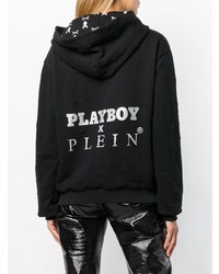 Philipp Plein X Playboy Crystal Logo Hoodie