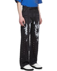 We11done Black Cut Outs Jeans
