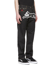 Icecream Black Running Dog Jeans