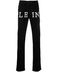 Philipp Plein Iconic Plein Super Straight Cut Jeans