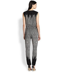 Twelfth St. By Cynthia Vincent Twelfth Street By Cynthia Vincent Silk Printed Jumpsuit