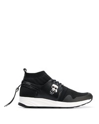 Karl Lagerfeld Vektor Knit Ikonik Runner Sneakers