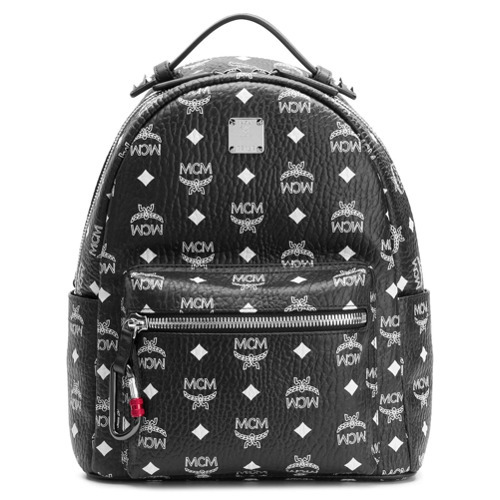 Leather backpack MCM Black in Leather - 31223015