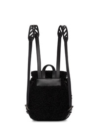 Off-White Black Sherpa Monotone Backpack