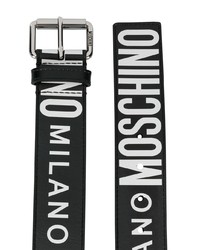Moschino All Over Logo Belt