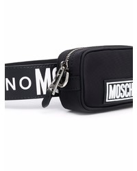 Moschino Embossed Logo Pouch Detail Belt
